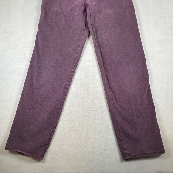 Wrangler Silverlake 90s western Pink purple Denim jean high rise‎ bareback mom - Picture 6 of 13